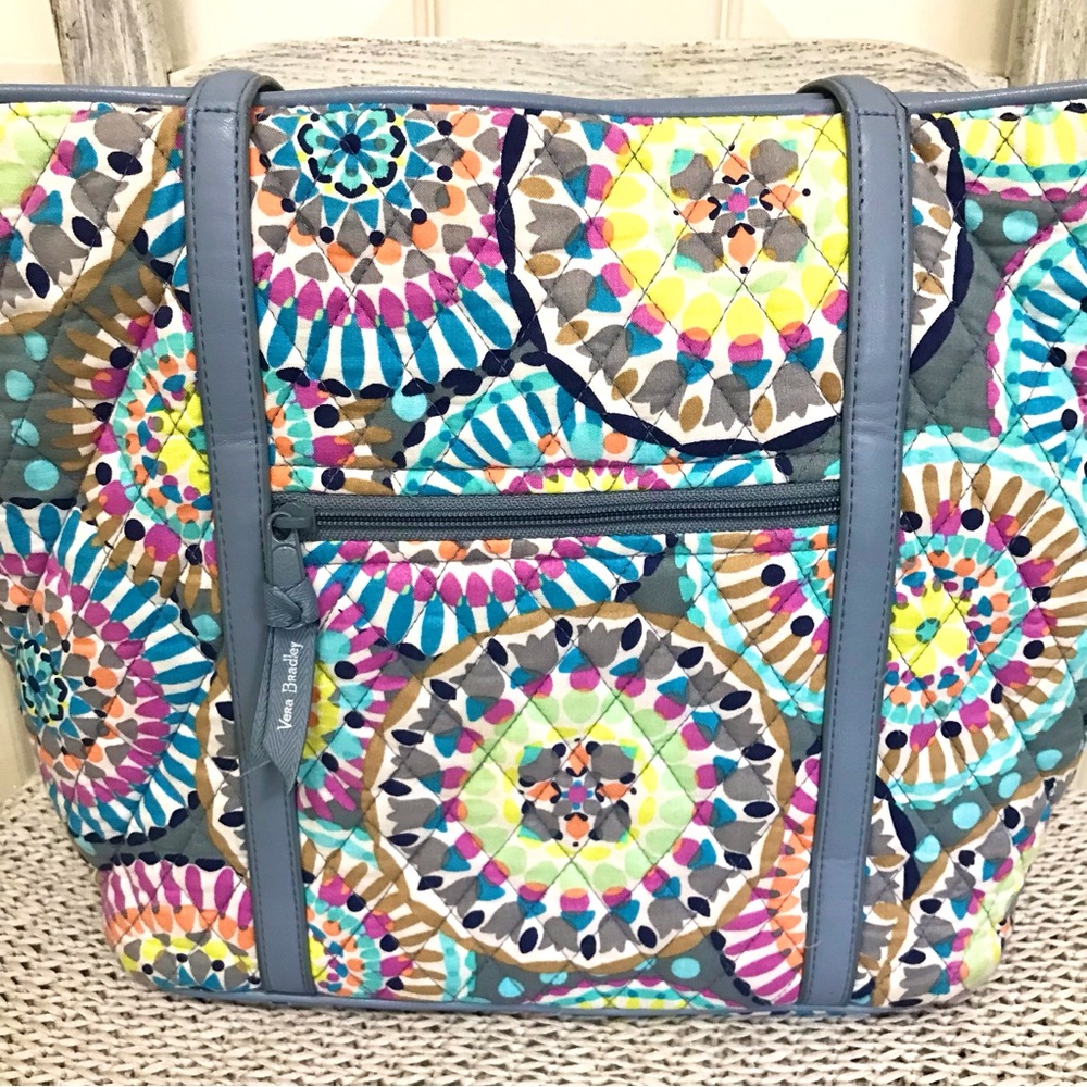 Vera Bradley Tote Sunny Medallion - Picture 7 of 16